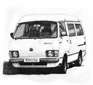 Toyota Hi-Ace Camper Van